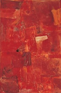 ACRauschenberg-Red painting