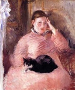 tama's favorite winter fragrances -woman-with-a-cat-portrait-of-madame-manet woman with a flu