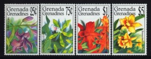 grenada flower stamps