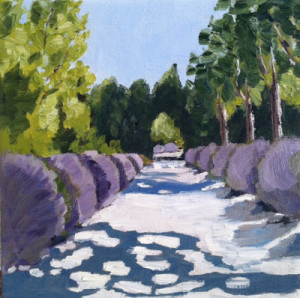 Path of Lavender Karen d'Angeac Mihm