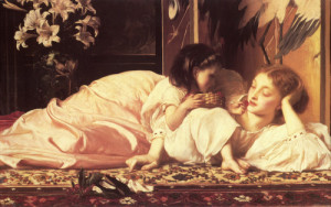 mother-and-child-frederic-leighton