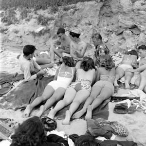 Balboa Beach, California, 1947 photo peter stackpole
