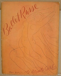 BALLET RUSSE de Monte Carlo 1939-1940 Season. Souvenir Program by Henri Matisse