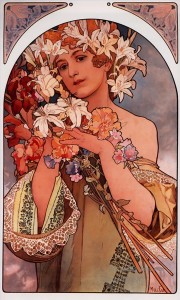 Flowers-1897- alphonse muchsa
