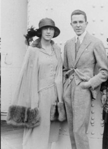 francois coty and his wife  Yvonne Alexandrine Le Baron