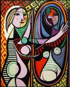 girl before a mirror picasso
