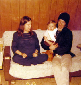  john pegg of kerosene with his mother and father as a toddler