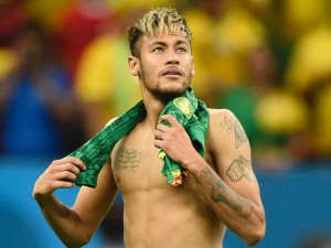neymar sexy shirtless brazil  soccer player fia 2014