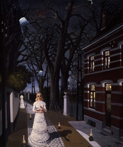 paul delvaux all the lights-1962