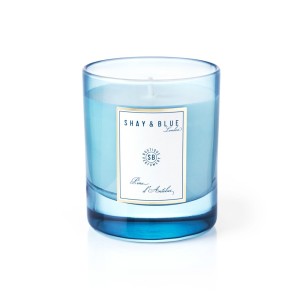 shay and blue christmas pine d'antibes candle
