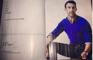carlos huber j crew  ad campaign 2012 we know you are out there