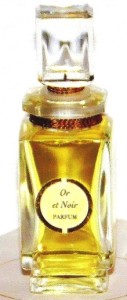 caron or et noir bottle perfume