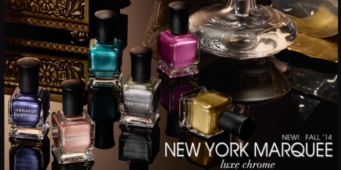 deborah lippmann fall 2014 new york marquee collection luxe chrome