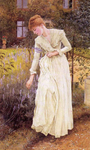 Lavender Edward Killingworth Johnson british painting