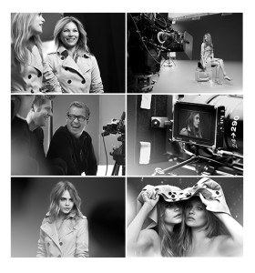 the making of the my burberry perfume ad campaign