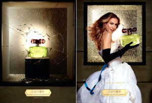 covet  sara jessica parker ad  perfume created by Frank Voelkl