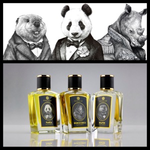 2 zoologist perfumes beaver rhino panda cafleurebon
