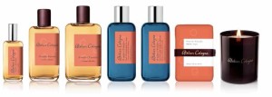 pomelos paradis range of colognes and body products atelier