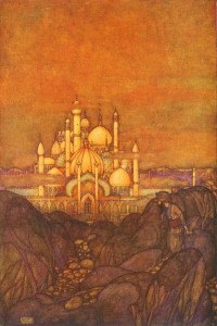 1  illustration  Edmund Dulac for 1001 Arabian Nights