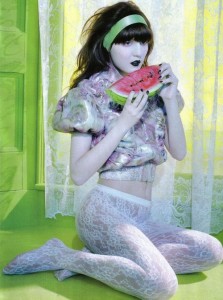 watermelon fashion editorial