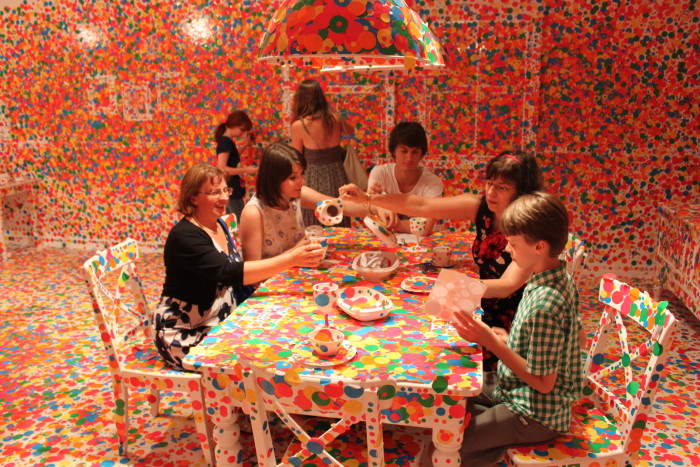 The Obliteration Room, envisioned by Yayoi Kusama