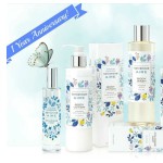terranova gardenia aire sheablossom perfumes body lotion bath gel gift set