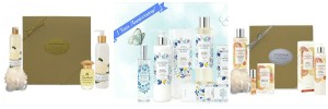 terranova gardenia aire sheablossom perfumes body lotion bath gel gift set