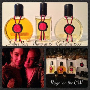 Perfumes for Reign on the CW