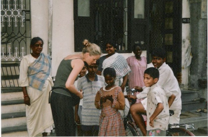 Tanja Bochnig in India