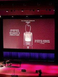 si  armani prestige winner perfume Fragrance foundation 2015