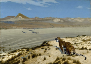 Jean-Léon Gérôme Tiger on the Watch
