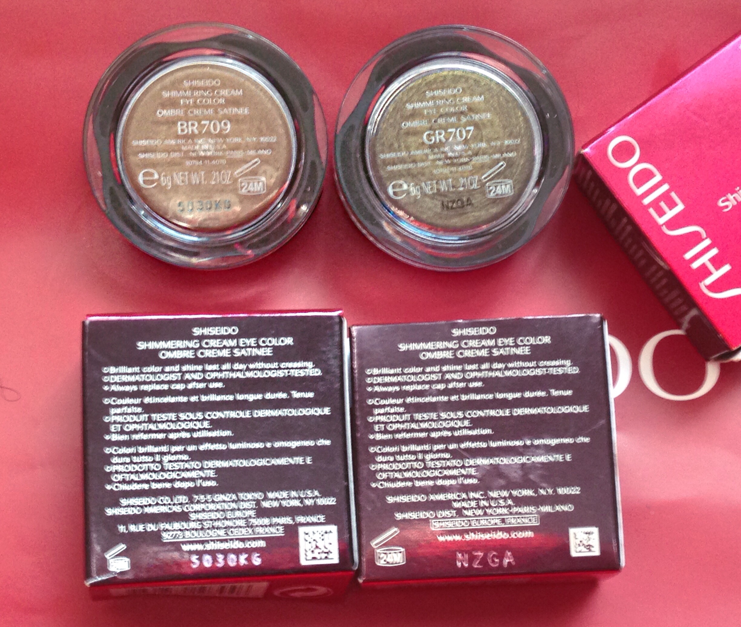 Kiks lytter Komprimere Shiseido Shimmering Eye Cream shadows review
