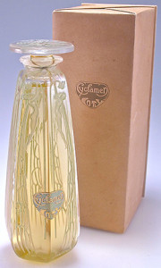 coty lalique bottle cyclamen  1920s