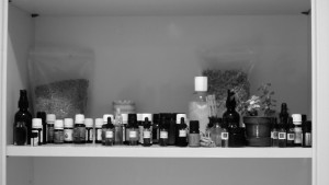 perfumers workspace