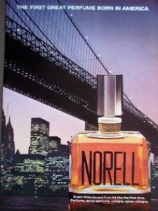 vintage 1968 perfume ad  norell