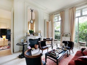 Interior from Helene Rochas's home2 in the 7th arrondissement in Paris