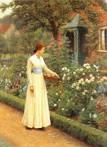 Summer Roses - Edmund Blair Leighton