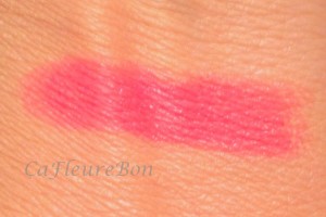 swatchlost cherry lipstick charlotte tilbury swatch
