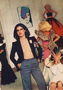 1Paloma Picasso Wearing  Yves St Laurent, Helmut Newton 1992