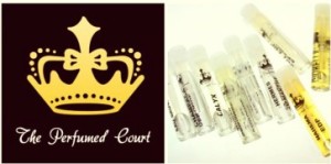 The perfumed court  fragrance samples
