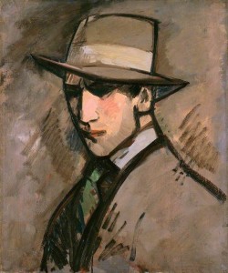 John Duncan Fergusson - 1909 Self PortraitThe Grey Hat