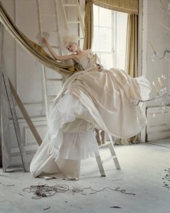 Stella Tennant photographed by Tim Walker for Vogue Italia. 'Lady Grey', March 2010.