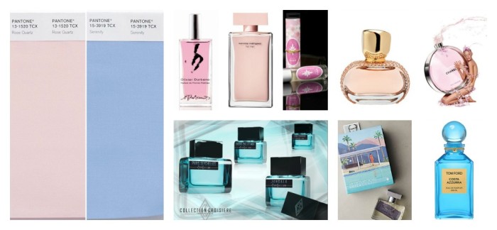 -pantone 2016 rose quartz and  serenity fragrances 2016 color of the year