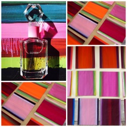 Elisire Rainbow paper and painted fabrics