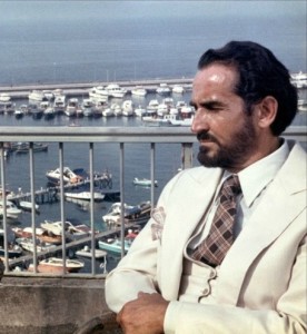 Vittorio Gassman white suit in Profumo di donna di Dino Risi -1974