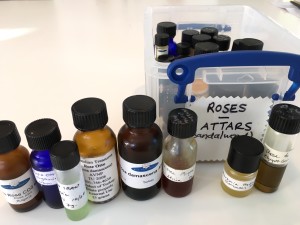 different rose oils