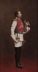 An Officer of the Russian Imperial Chevalier Guards, by Carl Ludwig Friedrich Becke