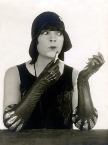 asta nielson 1920s leather gloves