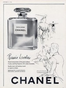 cuir de roussie ad chanel 1937