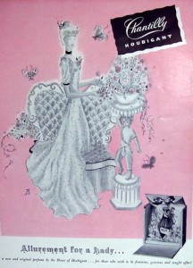 vintage 1942 ad chantilly houbigant ad